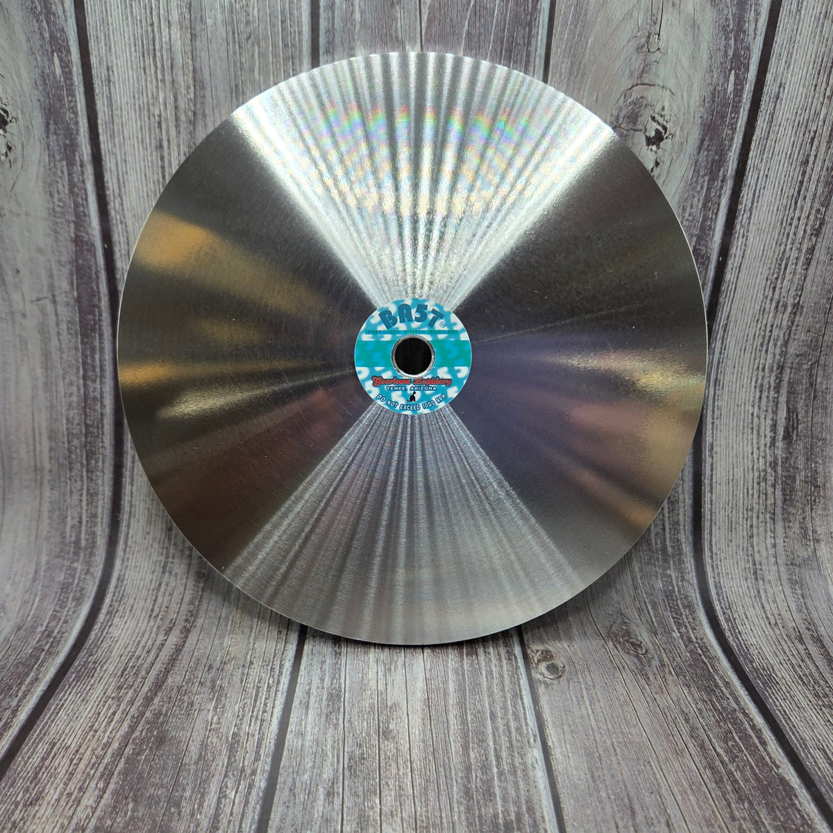 BA5T™ competition alloy faceting lap viewed from above