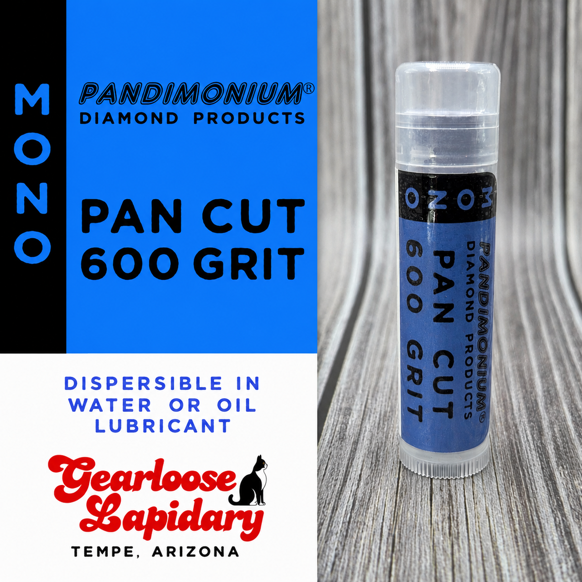 PANDIMONIUM® PAN CUT 600-grit monocrystalline diamond compound