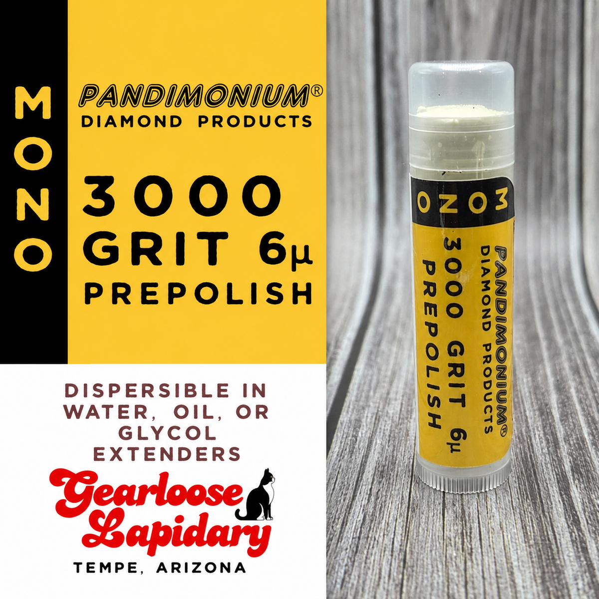 PANDIMONIUM® PAN MONO 3000-grit diamond compound